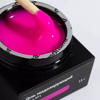 Monami, Гель Smart Neon №1 Фуксия, 15 г