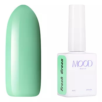 MOODNAIL, Гель-лак Gel-Polish Fresh Green, 10 г