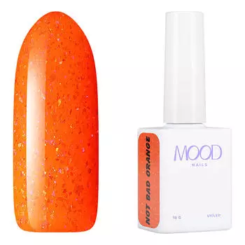MOODNAIL, Гель-лак Gel-polish Not Bad Orange, 10 г
