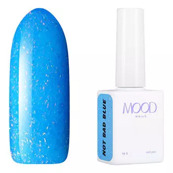 MOODNAIL, Гель-лак Gel-polish Not Bad Blue, 10 г