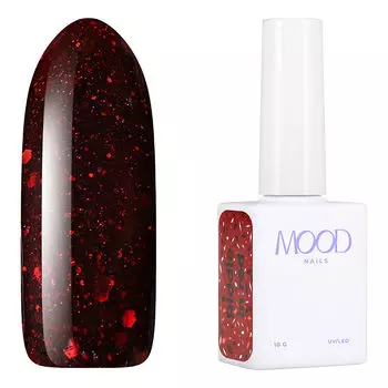 MOODNAIL, Гель-лак Gel-Polish Riddle in red, 10 г