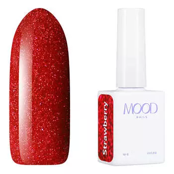 MOODNAIL, Гель-лак Gel-polish Strawberry, 10 г