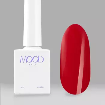 MOODNAIL, Гель-лак Gel-Polish Visart Red, 10 г