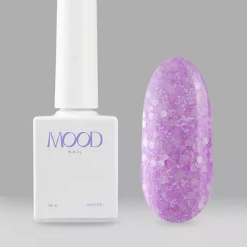 MOODNAIL, Гель-лак Holi Festival Purple, 10 г