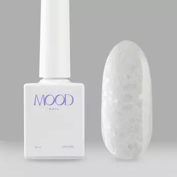 MOODNAIL, Гель-лак Holi Festival White, 10 г
