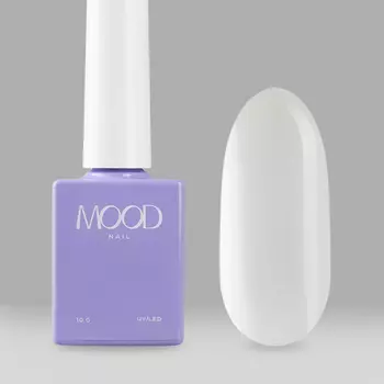 MOODNAIL, Гель-лак One step Pedicure collection White, 10 г