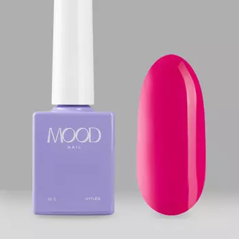 MOODNAIL, Гель-лак One step Pedicure collection Fuchsia, 10 г