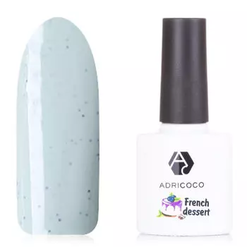 Набор, ADRICOCO, Гель-лак French Dessert №03, Яблочный грильяж, 2 шт.