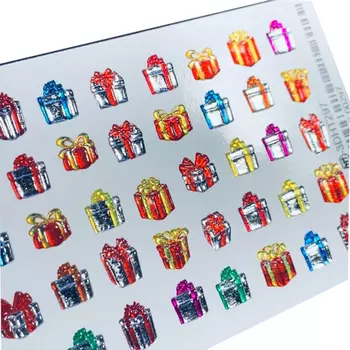 Набор, Anna Tkacheva, 3D-слайдер Crystal HT №297 «Новый год. Зима», 2 шт.