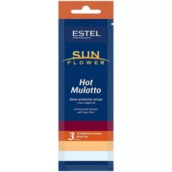 Набор, Estel, Крем-активатор Sunflower Hot Mulatto, 15 мл, 3 шт.