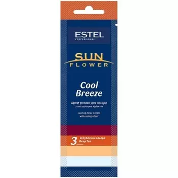 Набор, Estel, Крем-релакс Sunflower Cool Breeze, 15 мл, 3 шт.