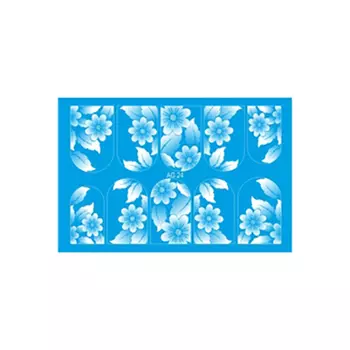 Набор, Freedecor, Слайдер-дизайн «Аэрография» №24, белый, 3 шт.