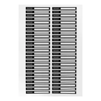 Набор, Monami Professional, Наклейки на типсы, черно-белые, 2 шт.