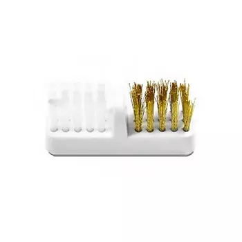 Набор, Patrisa Nail, Щетка для чистки фрез, двойная, 2 шт.