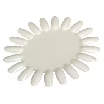 Набор, ruNail, палитра для лаков и дизайна матовая на 20 цветов, 10 шт.