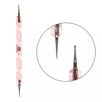 Набор, TNL, Дотс двусторонний (розовый), 10 шт.