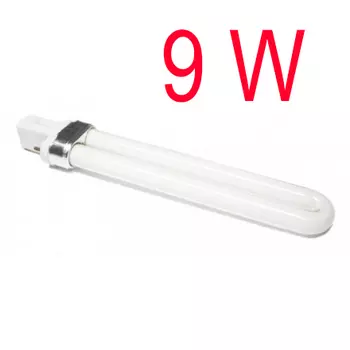 Набор, TNL, Запасная лампочка для УФ-лампы 9 w 365 nm (электронная), 3 шт.
