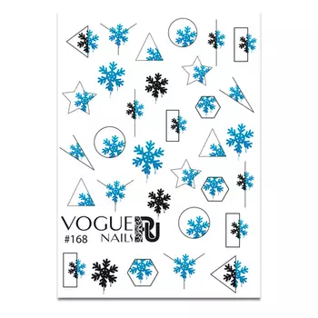 Набор, Vogue Nails, Слайдер-дизайн №168, 2 шт.