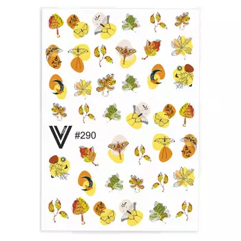 Набор, Vogue Nails, Слайдер-дизайн №290, 2 шт.