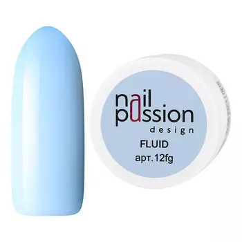 Nail Passion, Жидкий полигель Fluid Blue Sky, 15 г