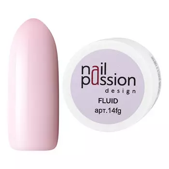 Nail Passion, Жидкий полигель Fluid Ice Cream , 15 г