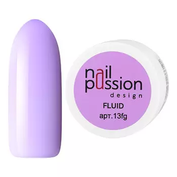 Nail Passion, Жидкий полигель Fluid Lavander, 15 г