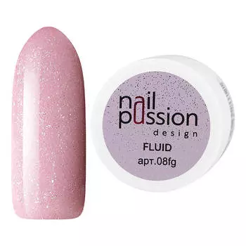 Nail Passion, Жидкий полигель Fluid Shine Beige, 15 г