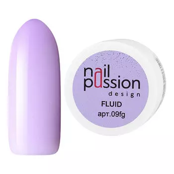 Nail Passion, Жидкий полигель Fluid Shine Lilac, 15 г