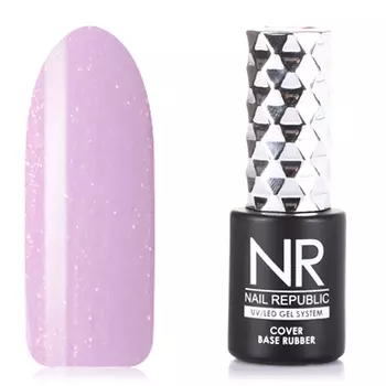 Nail Republic, Камуфлирующая база Rubber №12, 10 мл