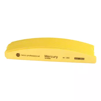Nano Professional, Сменный файл Mercury Extreme, 180 грит, 12 шт.