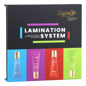Novel, Набор для ламинирования ресниц Sigma