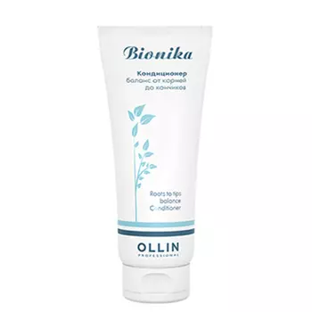 OLLIN, Кондиционер BioNika «Баланс от корней до кончиков», 200 мл