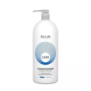 OLLIN, Кондиционер Care Double Moisture, 1000 мл
