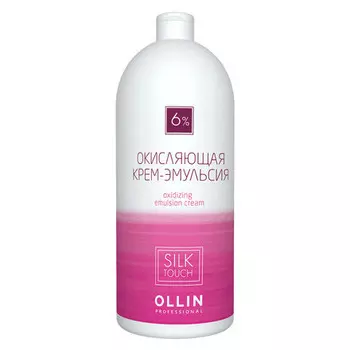 OLLIN, Окисляющая крем-эмульсия Silk Touch 6%/20 Vol, 1 л