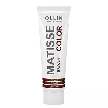 OLLIN, Пигмент для волос прямого действия Matisse Color, коричневый