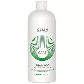 OLLIN, Шампунь Care Restore, 1000 мл