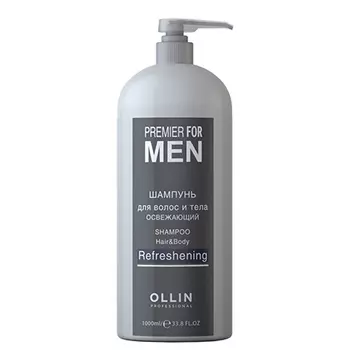 OLLIN, Шампунь Premier for men, 1000 мл