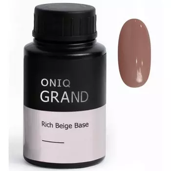 ONIQ, База Grand Rich Beige, 30 мл