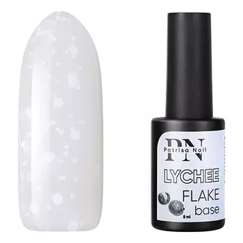 Patrisa Nail, База Flake, Lychee, 8 мл