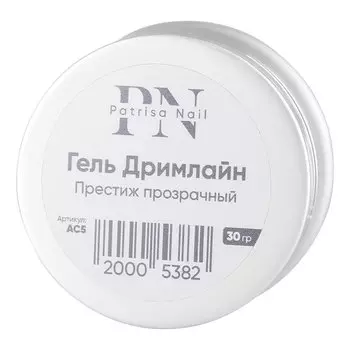 Patrisa Nail, Гель «Дримлайн Престиж», прозрачный, 30 г