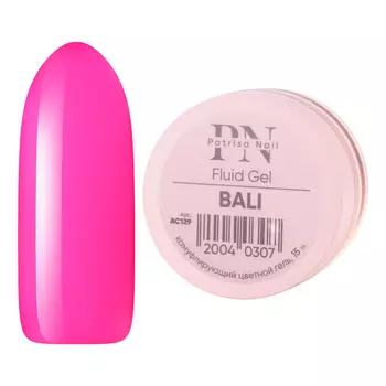 Patrisa nail, Камуфлирующий гель Fluid Gel Bali, 15 г