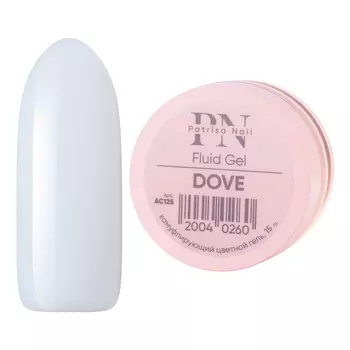 Patrisa nail, Камуфлирующий гель Fluid Gel Dove , 15 г