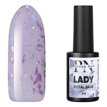 Patrisa Nail, Каучуковая база Potal Lady, 8 мл
