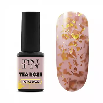 Patrisa Nail, Каучуковая база Potal Tea Rose (УЦЕНКА)