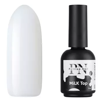 Patrisa nail, MiLK Top молочный, 16 мл