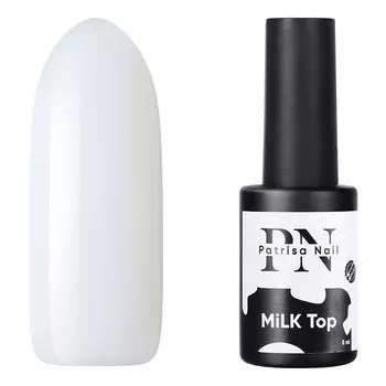 Patrisa nail, MiLK Top молочный, 8 мл