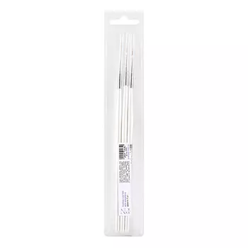 Patrisa nail, Набор кистей для дизайна "Волосок", 3 шт