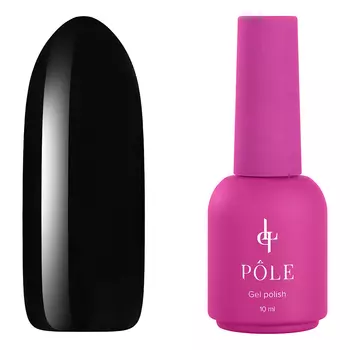 POLE, Гель-лак «Роскошь» Inspired by France №181, Классический черный