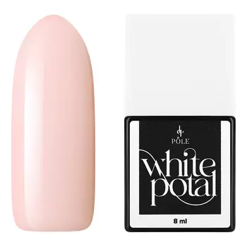 POLE, Гель-лак White Potal №05, Песочные часы