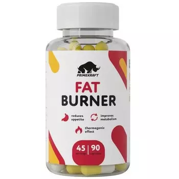 Prime Kraft, Жиросжигатель Fat Burner, 90 капсул